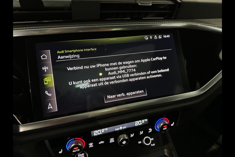 Audi Q3 Sportback 35 TFSI 3x-S-Line Keyless|360cameraPanorama|ACC|Dodehoekassist|