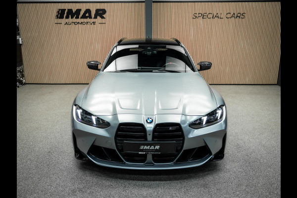 BMW 3 Serie Touring M3 xDrive Competition | Frozen Pure Grey II | WheelForce Velgen | Head-Up Display | Harman Kardon |