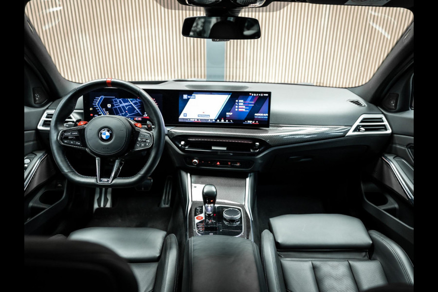 BMW 3 Serie Touring M3 xDrive Competition | Frozen Pure Grey II | WheelForce Velgen | Head-Up Display | Harman Kardon |