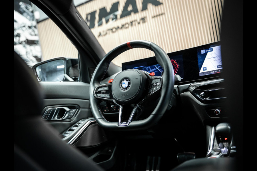 BMW 3 Serie Touring M3 xDrive Competition | Frozen Pure Grey II | WheelForce Velgen | Head-Up Display | Harman Kardon |