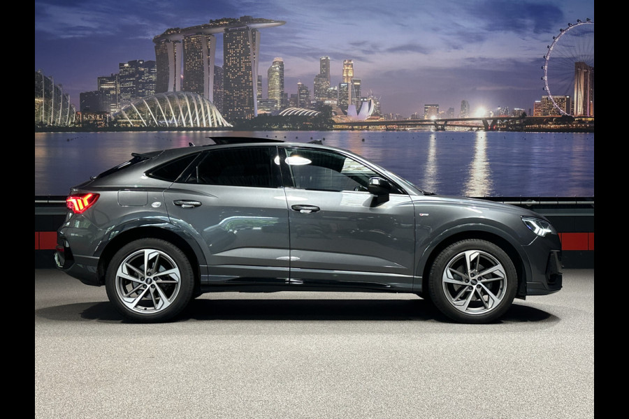 Audi Q3 Sportback 35 TFSI 3xS-Line Trekhaak|Keyless|Sfeerlicht|Camera|Panorama|Full Option