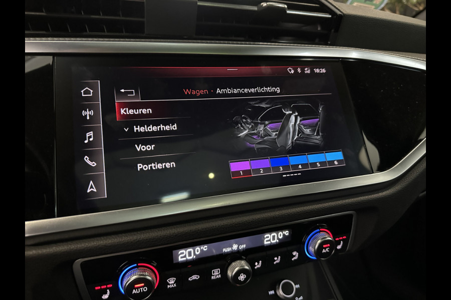Audi Q3 Sportback 35 TFSI 3xS-Line Trekhaak|Keyless|Sfeerlicht|Camera|Panorama|Full Option