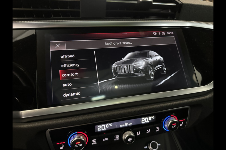 Audi Q3 Sportback 35 TFSI 3xS-Line Trekhaak|Keyless|Sfeerlicht|Camera|Panorama|Full Option