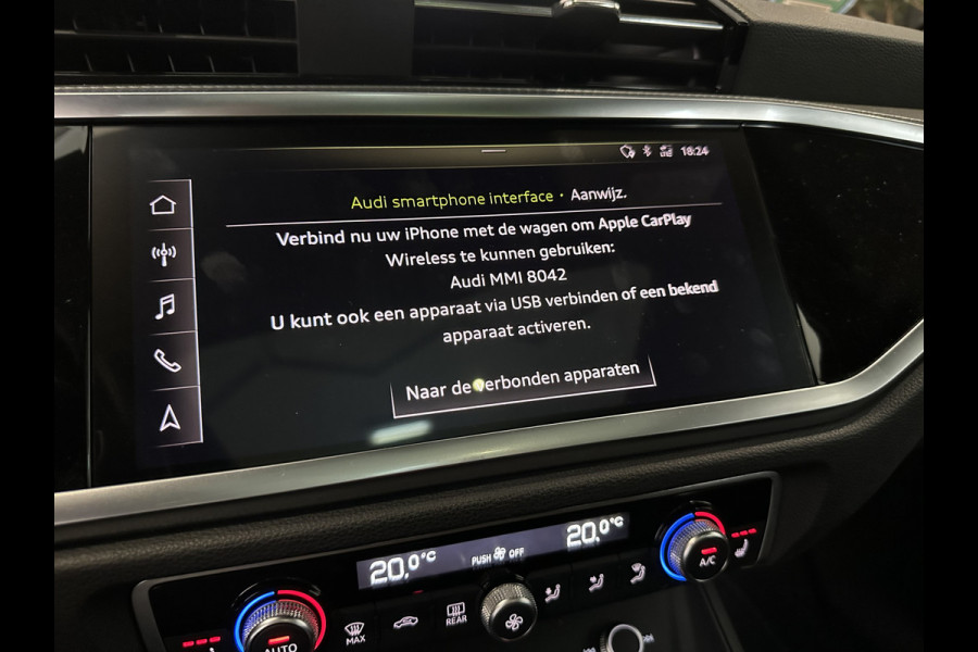Audi Q3 Sportback 35 TFSI 3xS-Line Trekhaak|Keyless|Sfeerlicht|Camera|Panorama|Full Option