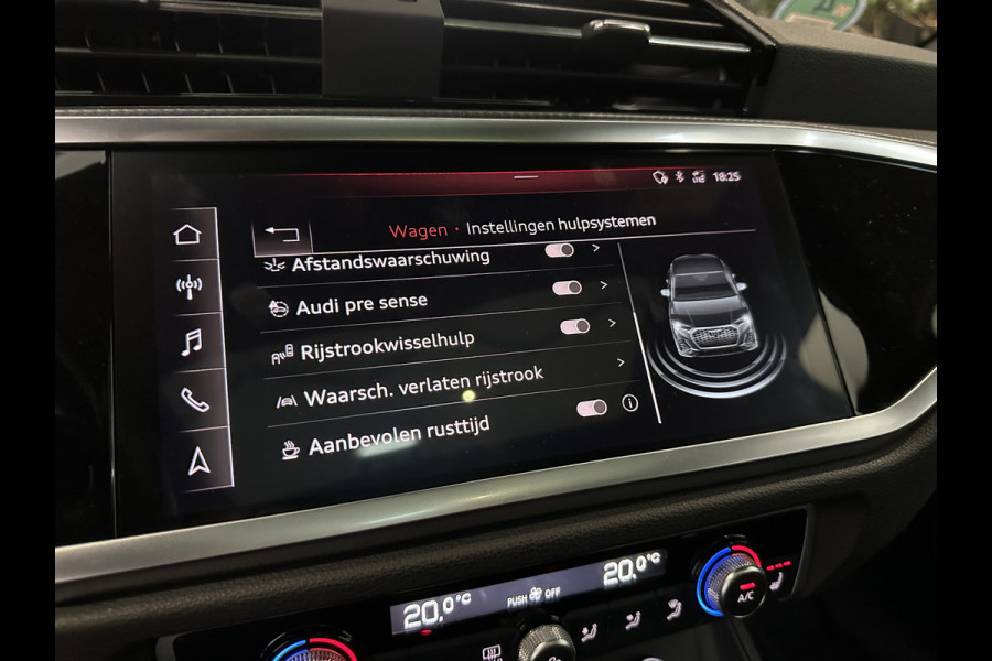 Audi Q3 Sportback 35 TFSI 3xS-Line Trekhaak|Keyless|Sfeerlicht|Camera|Panorama|Full Option