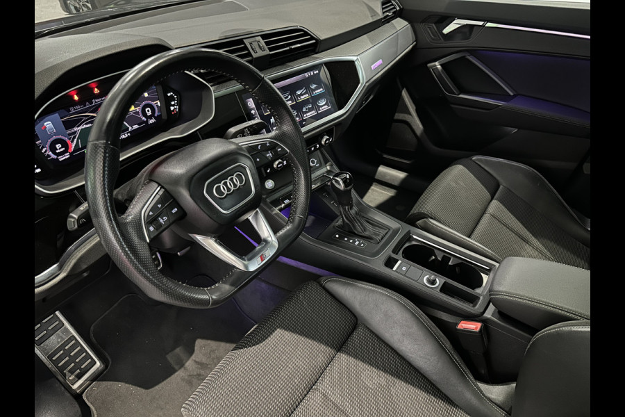 Audi Q3 Sportback 35 TFSI 3xS-Line Trekhaak|Keyless|Sfeerlicht|Camera|Panorama|Full Option