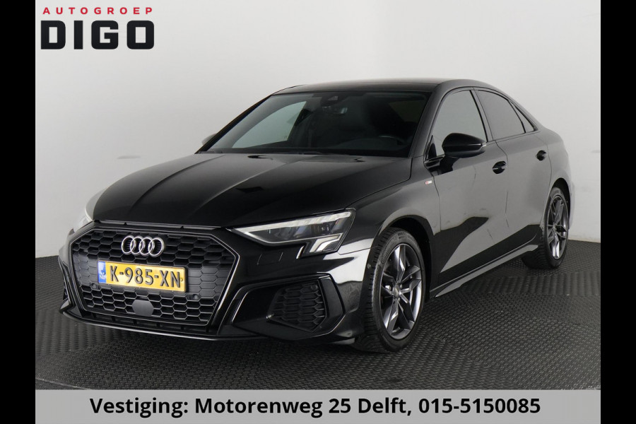 Audi A3 Limousine 35 TFSI S EDITION AUTOMAAT SCHUIF/PANODAK . NAVIGATIE . PDC V+A. VIRTUEEL COCKPIT !!