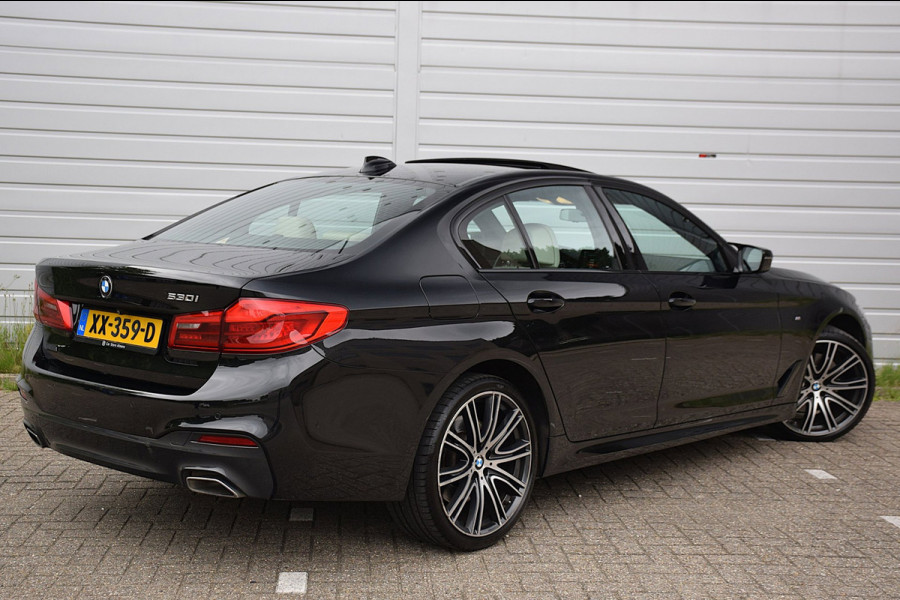 BMW 5 Serie 530i High Executive Edition*Dak*Navi*360Cam*M-Pakket*20"inch