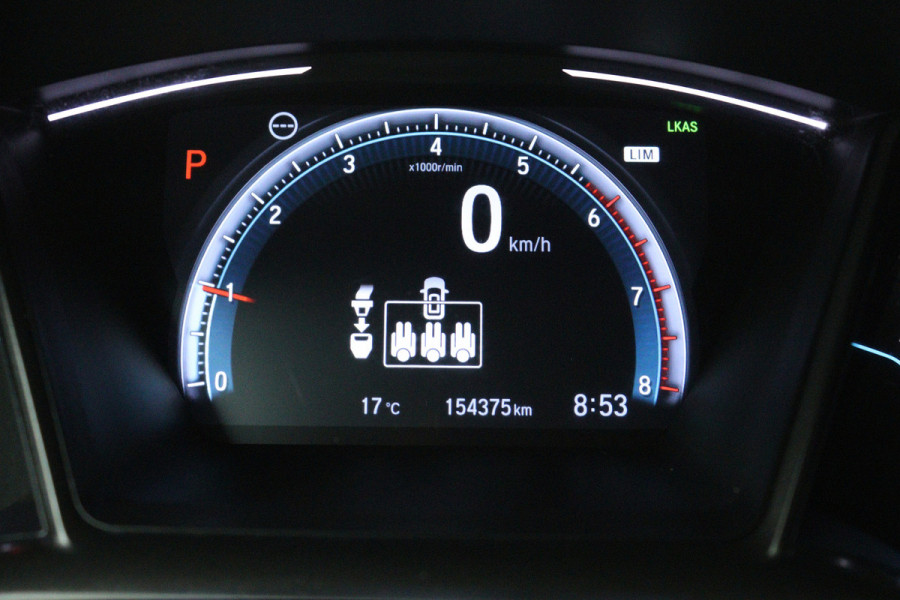 Honda Civic 1.0 i-VTEC Elegance (TREKHAAK, DIGITALE COCKPIT, CAMERA, STOELVERWARMING, CRUISE ADAPTIEF, PARKEERSENSOREN)