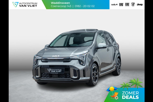 Kia Picanto 1.0 DPI GT-Line Leder | Stoel & stuurverwarming | Climate & Cruise control