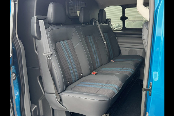 Ford Transit Custom 320 2.0 TDCI L1H1 Sport DC AWD 170pk | Elekt. Trekhaak | 19 inch | 5-pers | Digi Spiegel | Garantie 2028 | 4WD
