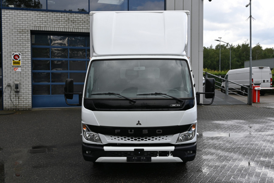 FUSO Canter 3C15 3.0 DI 340 Bakwagen met laadklep Dhollandia klep, Geveerde stoel