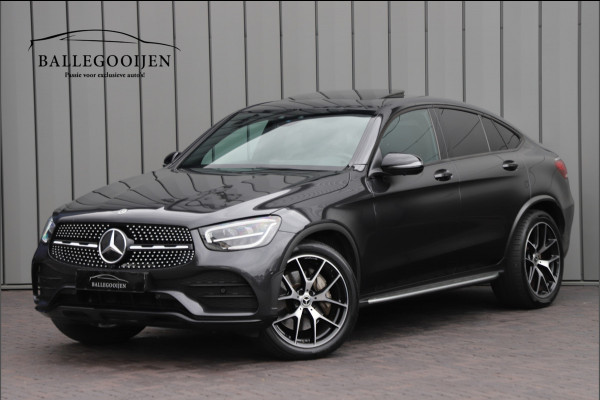 Mercedes-Benz GLC Coupé 300 AMG 4-Matic | 258PK | Schuifdak | Trekhaak | Led | Carplay | Distronic | Leder | Stoelverwarming | 2020.