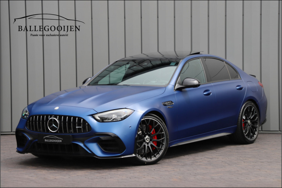Mercedes-Benz C-Klasse AMG 63 S E Performance | 680PK | Head-up | Schaalstoelen | Carbon | Burmester | Sfeerverlichting | Track-pace | Stoelkoeling | 2