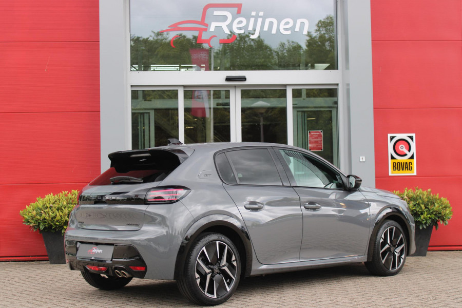 Peugeot 208 1.2 Hybrid 145PK AUTOMAAT GT PACK | ELEKTRISCH BEDIENBARE BESTUURDERSSTOEL MET MASSAGE FUNCTIE | ALCANTARA BEKLEDING | STOEL VERWARMING | CRUISE CONTROL | DAB+ RADIO | APPLE CARPLAY/ANDROID AUTO | FULL LED KOPLAMPEN | KEYLESS ENTRY/START | 17" LICHTMETALEN VELGEN | CLIMATE CONTROL |