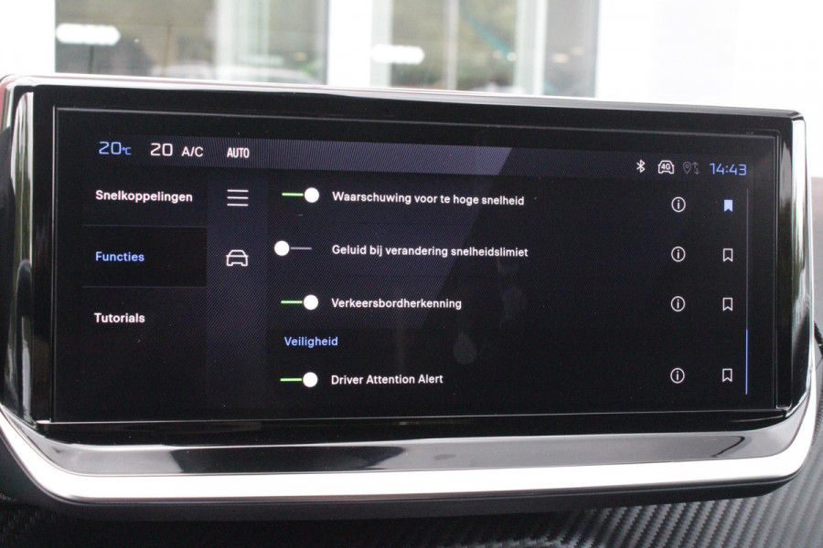 Peugeot 208 1.2 Hybrid 145PK AUTOMAAT GT PACK | ELEKTRISCH BEDIENBARE BESTUURDERSSTOEL MET MASSAGE FUNCTIE | ALCANTARA BEKLEDING | STOEL VERWARMING | CRUISE CONTROL | DAB+ RADIO | APPLE CARPLAY/ANDROID AUTO | FULL LED KOPLAMPEN | KEYLESS ENTRY/START | 17" LICHTMETALEN VELGEN | CLIMATE CONTROL |