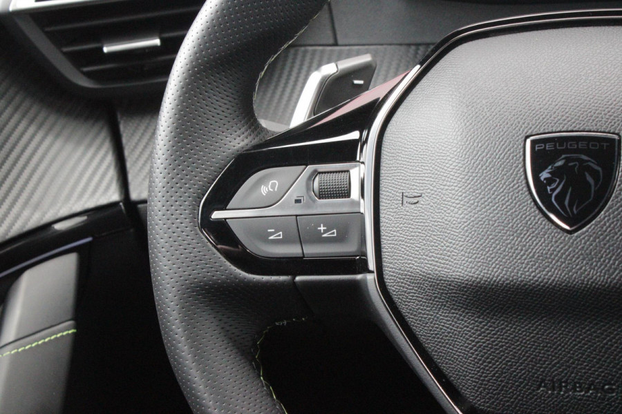 Peugeot 208 1.2 Hybrid 145PK AUTOMAAT GT PACK | ELEKTRISCH BEDIENBARE BESTUURDERSSTOEL MET MASSAGE FUNCTIE | ALCANTARA BEKLEDING | STOEL VERWARMING | CRUISE CONTROL | DAB+ RADIO | APPLE CARPLAY/ANDROID AUTO | FULL LED KOPLAMPEN | KEYLESS ENTRY/START | 17" LICHTMETALEN VELGEN | CLIMATE CONTROL |