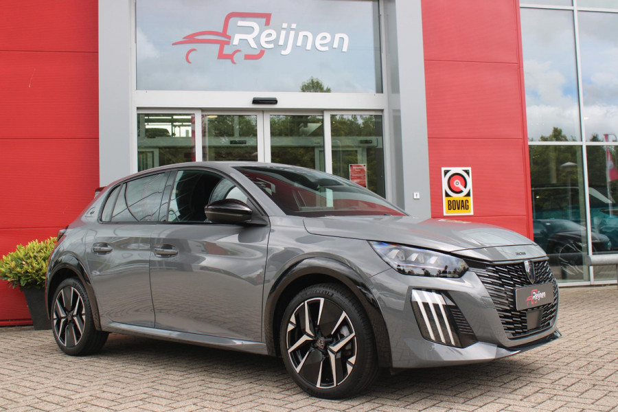 Peugeot 208 1.2 Hybrid 145PK AUTOMAAT GT PACK | ELEKTRISCH BEDIENBARE BESTUURDERSSTOEL MET MASSAGE FUNCTIE | ALCANTARA BEKLEDING | STOEL VERWARMING | CRUISE CONTROL | DAB+ RADIO | APPLE CARPLAY/ANDROID AUTO | FULL LED KOPLAMPEN | KEYLESS ENTRY/START | 17" LICHTMETALEN VELGEN | CLIMATE CONTROL |