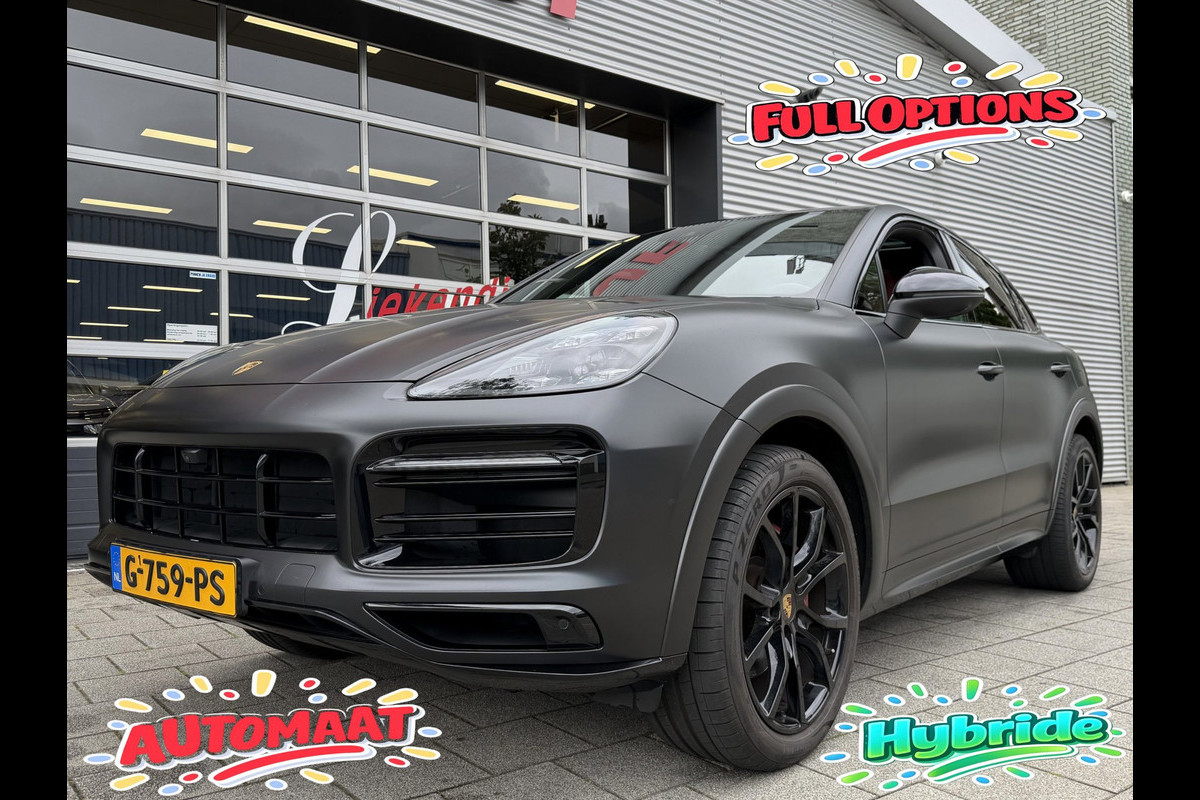 Porsche Cayenne Coupé 3.0 E-Hybrid 463PK - Matt Zwart I Panorama dak I Leer I Navigatie en nog veel Meer...