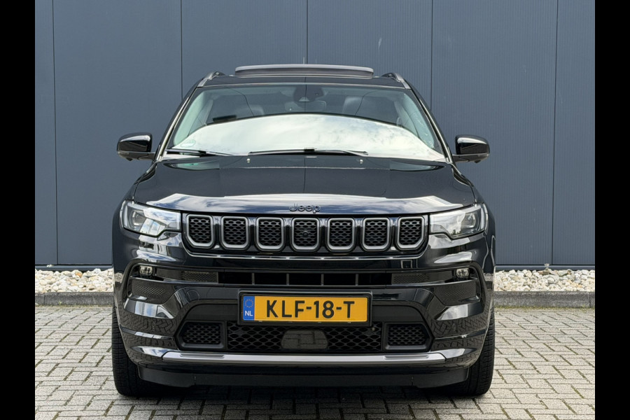 Jeep Compass 1.5T e-Hybrid S | Winter pack | Tech en Convenience Pack | Stoelen pack | Kantel/schuif-dak | 360 camera | Alpine Audio