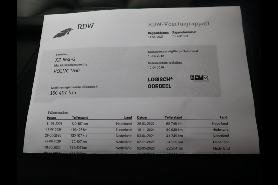 Volvo V60 2.0 T5 Momentum Navi / Climate / Elek trekh / Stoelverw / BTW auto /