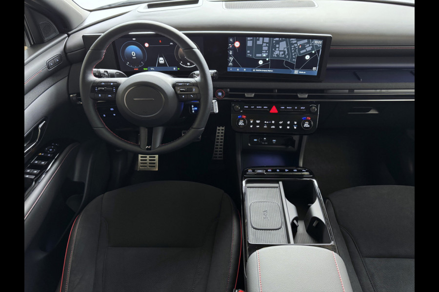 Hyundai Tucson ONGEBRUIKTE AUTO 1.6 T-GDI PHEV N-LINE CAMERA ELEK.KLEP ELEK.STOEL/GEHEUG.VERW/GEKOELD SUBWFR 19''LMV ZWARTE HEMEL STUURVERW. PLUG IN HYBRIDE