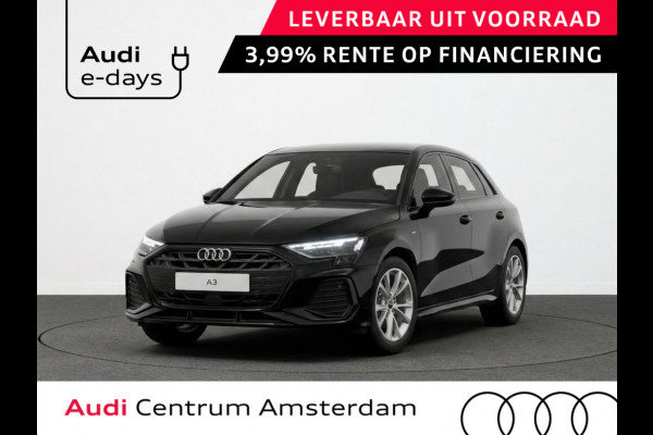 Audi A3 Sportback S edition 40 TFSI e 204 pk | Comfortpakket plus | Lichtpakket plus ambient light | Glazen panoramadak | achteruitrijcamera |