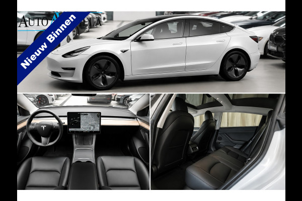 Tesla Model 3 RWD Pano Leer 360° ACC Climate Metallic Stuurverwarming Stoelverwarming voor & achter LM velgen PDC Elektr. achterklep Elektr. verst. stuurwiel Elektr. verstelb. stoelen