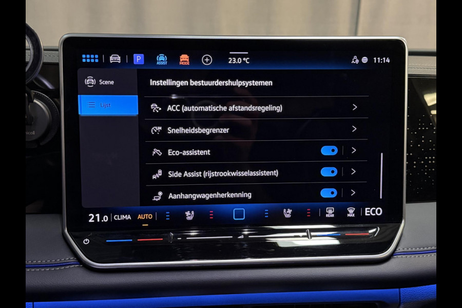Volkswagen Tiguan 1.5 eHybrid R-Line Black Style 272pk 20"/VOL Leder + memory/Trekhaak/Harman Kardon/Stuur + stoelverwarming + koeling/Matrix LED/Dodehoek/Head-up