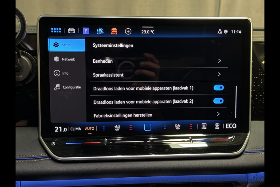 Volkswagen Tiguan 1.5 eHybrid R-Line Black Style 272pk 20"/VOL Leder + memory/Trekhaak/Harman Kardon/Stuur + stoelverwarming + koeling/Matrix LED/Dodehoek/Head-up
