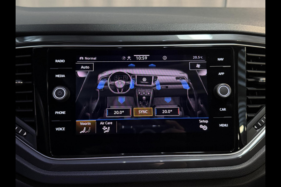 Volkswagen T-Roc 1.5 TSI Sport Business R 19"/Panoramadak/Trekhaak/Dodehoek/Camera/Adaptieve cruise/Apple Carplay & Android Auto/Camera/PDC v+a
