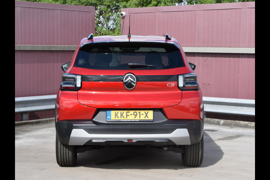 Citroën C3 1.2 Hybrid 110pk Max | NAVI | APPLE CARPLAY | PARKEERSENSOREN MET CAMERA | CLIMATE CONTROL | 17" LICHTMETALEN VELGEN