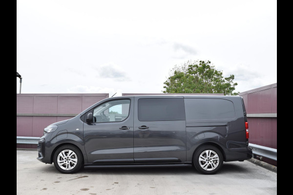 Opel Vivaro Electric L3 75 kWh DC | DUBBELE CABINE | BETIMMERING | SIDE BARS | 2 SCHUIFDEUREN | TREKHAAK | STOELVERWARMING | CAMERA | NAVI |