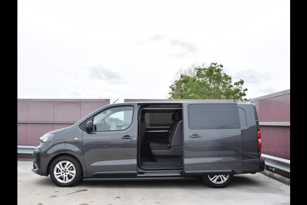 Opel Vivaro Electric L3 75 kWh DC | DUBBELE CABINE | BETIMMERING | SIDE BARS | 2 SCHUIFDEUREN | TREKHAAK | STOELVERWARMING | CAMERA | NAVI |