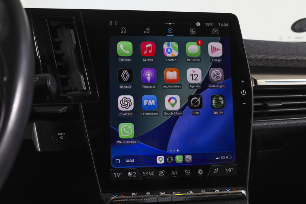 Renault Mégane E-Tech EV60 Optimum Charge Techno | Dig.Cockpit | Adapt.Cruise | Stoel-+Stuurverw. | 360 camera | NAV+App.Connect | Auto. Airco | Trekhaak | LM 20" |