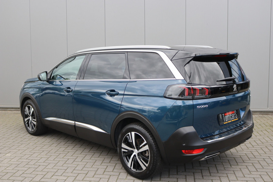 Peugeot 5008 1.2 Hybrid 136PK Automaat GT 7-pers/Leder/Memory-stoel/Camera/Stoelverwarming