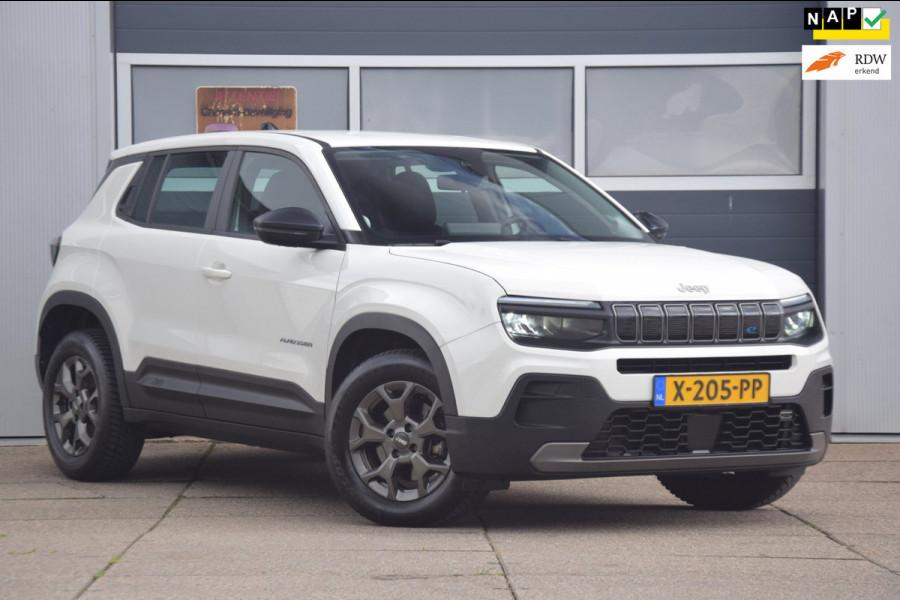 Jeep Avenger Longitude 54 kWh APPLE CARPLAY/WARMTEPOMP/LED KOPLAMPEN