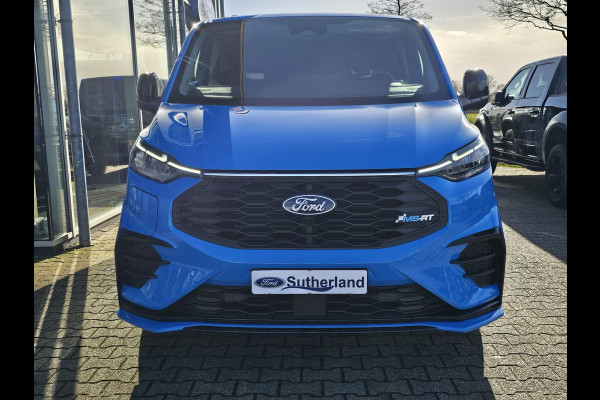 Ford Transit Custom 320 2.5 PHEV L1H1 MS-RT DC Trekhaak! | Dubbele Cabine | Dubbele zijschuifdeur | Keyless entry | Lederen sportstoelen | Elektrische zijschuifdeur | Virtual cockpit | Fabrieksgarantie tm. 16-04-2029