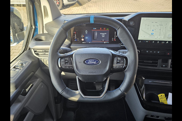 Ford Transit Custom 320 2.5 PHEV L1H1 MS-RT DC Trekhaak! | Dubbele Cabine | Dubbele zijschuifdeur | Keyless entry | Lederen sportstoelen | Elektrische zijschuifdeur | Virtual cockpit | Fabrieksgarantie tm. 16-04-2029