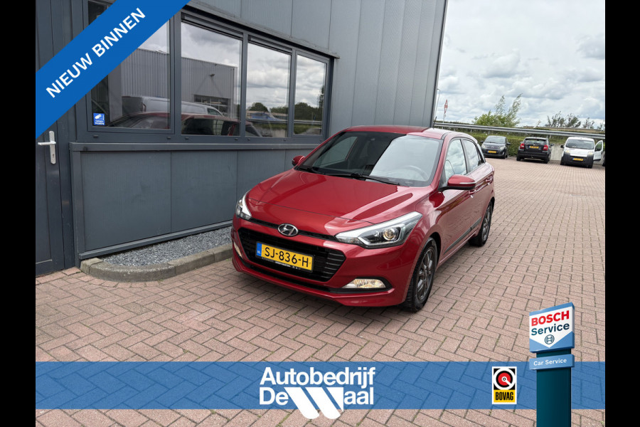Hyundai i20 1.0 T-GDi 100pk Black Edition 5-drs. CAMERA/NAVI/CARPLAY/CRUISE/PDC/TREKHAAK