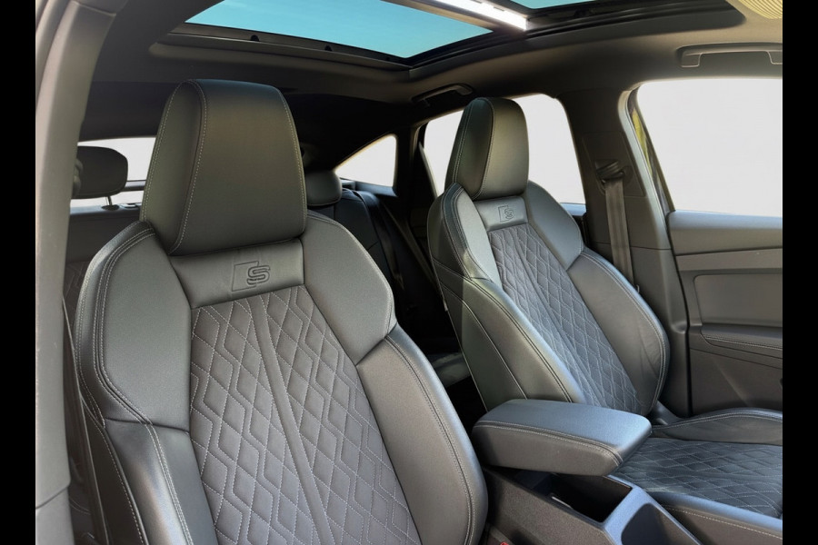 Audi Q4 Sportback e-tron 35 S edition 55 kWh, 2 X S-LINE, panoramadak, achteruitrijcamera, 1/2 lederen sportinterieur, vele opties