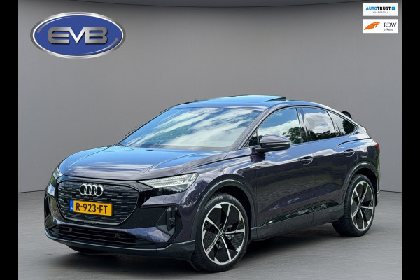 Audi Q4 Sportback e-tron 35 S edition 55 kWh, 2 X S-LINE, panoramadak, achteruitrijcamera, 1/2 lederen sportinterieur, vele opties