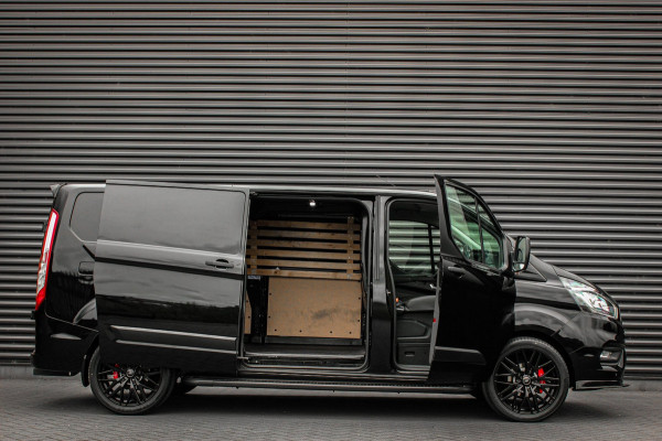 Ford Transit Custom 300 2.0 TDCI L2H1 JB-EDITION / 130PK AUTOMAAT / FULL BLACK / RAPTOR GRILL / SIDE-BARS / TREKHAAK /APPLECARPLAY