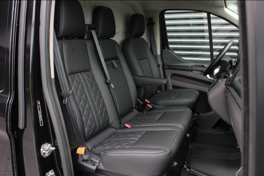 Ford Transit Custom 300 2.0 TDCI L2H1 JB-EDITION / 130PK AUTOMAAT / FULL BLACK / RAPTOR GRILL / SIDE-BARS / TREKHAAK /APPLECARPLAY