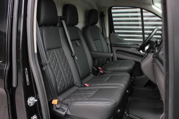 Ford Transit Custom 300 2.0 TDCI L2H1 JB-EDITION / 130PK AUTOMAAT / FULL BLACK / RAPTOR GRILL / SIDE-BARS / TREKHAAK /APPLECARPLAY