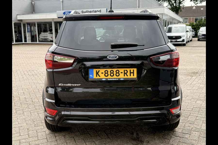 Ford EcoSport 1.0 EcoBoost ST-Line Black 125pk Achteruitrijcamera | Winterpack | Lage km stand! | Navigatie | Dodehoeksensoren