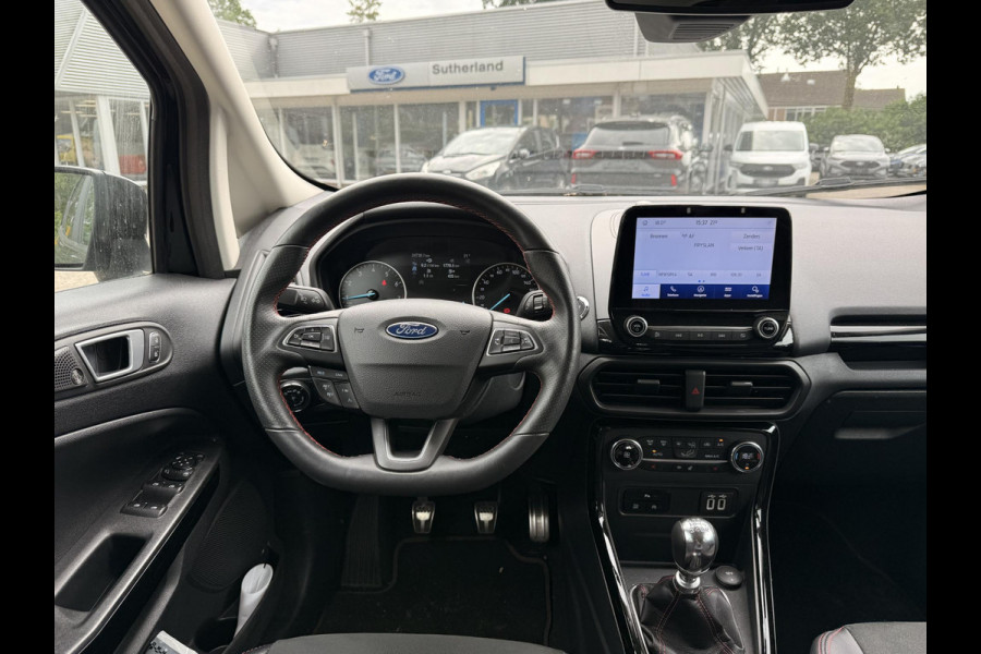 Ford EcoSport 1.0 EcoBoost ST-Line Black 125pk Achteruitrijcamera | Winterpack | Lage km stand! | Navigatie | Dodehoeksensoren