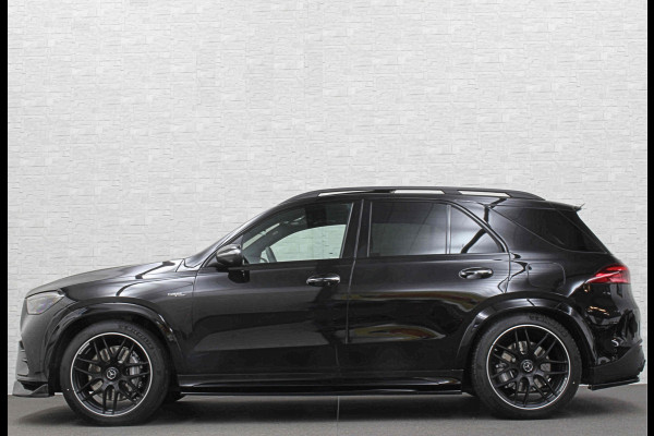 Mercedes-Benz GLE AMG 53 Hybrid Aerodynamic pakket | Carbon | Stoelventilatie | 360 Camera | Head-Up | Burmester | Trekhaak | Carbon | 4-Zone Clima | AMG Drive-Unit | 22 Inch | Keyless-Go | Night-Pakket | Memory | Luchtvering | Carplay | Stuurverwarming | Bekerhouder Clima | Draadloos Laden |