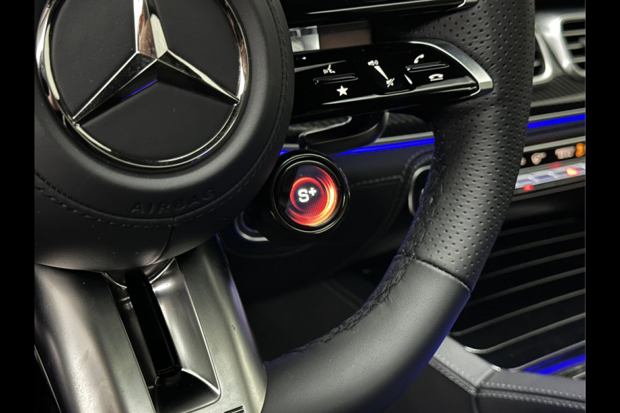 Mercedes-Benz GLE AMG 53 Hybrid Aerodynamic pakket | Carbon | Stoelventilatie | 360 Camera | Head-Up | Burmester | Trekhaak | Carbon | 4-Zone Clima | AMG Drive-Unit | 22 Inch | Keyless-Go | Night-Pakket | Memory | Luchtvering | Carplay | Stuurverwarming | Bekerhouder Clima | Draadloos Laden |