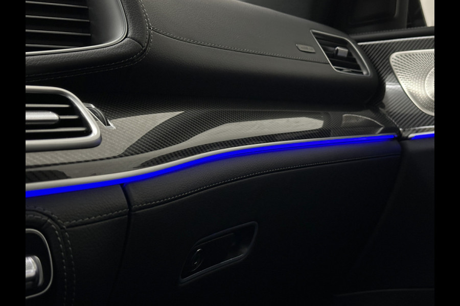 Mercedes-Benz GLE AMG 53 Hybrid Aerodynamic pakket | Carbon | Stoelventilatie | 360 Camera | Head-Up | Burmester | Trekhaak | Carbon | 4-Zone Clima | AMG Drive-Unit | 22 Inch | Keyless-Go | Night-Pakket | Memory | Luchtvering | Carplay | Stuurverwarming | Bekerhouder Clima | Draadloos Laden |